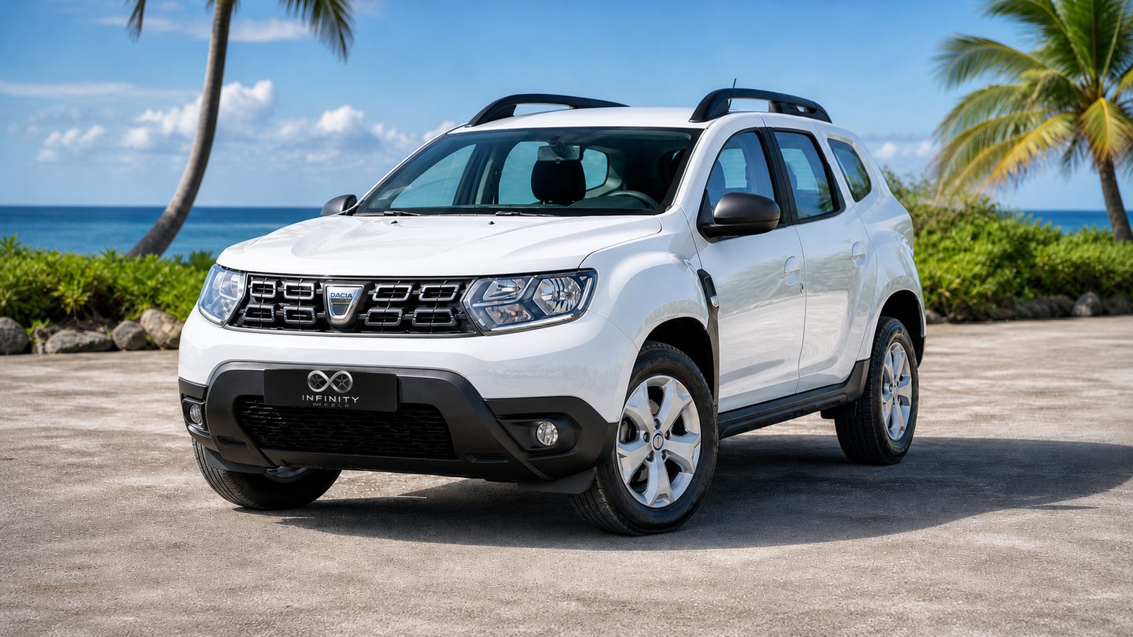 Dacia Duster Essential blanche à Petit-Bourg, Guadeloupe